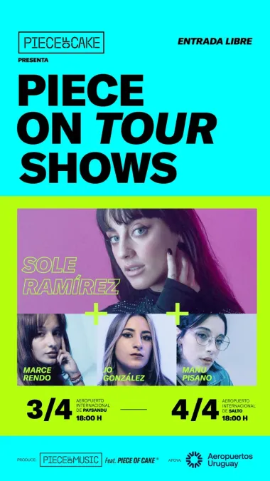 PIECE ON TOUR SHOWS