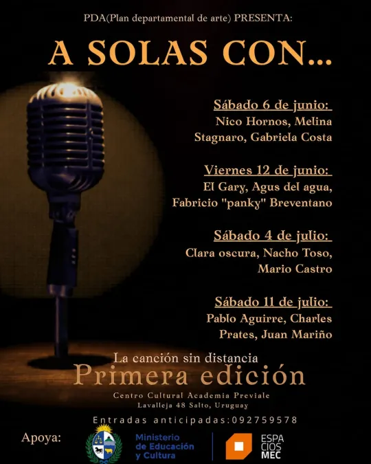a solas con...